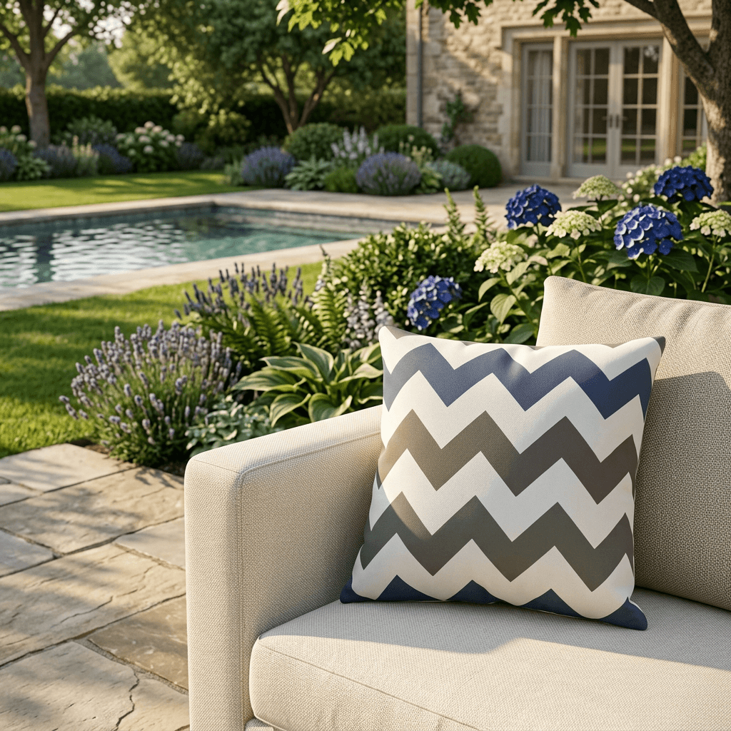 Sea Wave Scatter Cushion