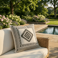 Charcoal Aztec Scatter Cushion