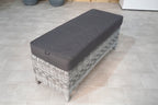 3-Seater Sofa Set with 2 Armchairs, 2 Stools & Standard Table