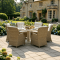 Varoon 6 Chair Wingback Dining Set
