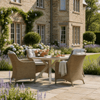 Trueas 4 Chair Wingback Dining Set