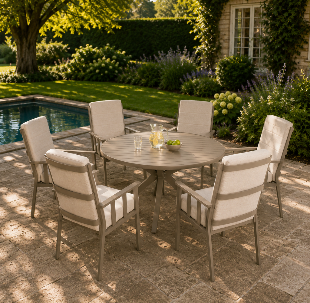 Nevanga 6 Chair Dining Set