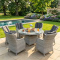 Alivar 6 Chair Wingback Dining Set