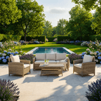 Balancia 3-Seater Sofa Set with 2 Armchairs & Coffee Table
