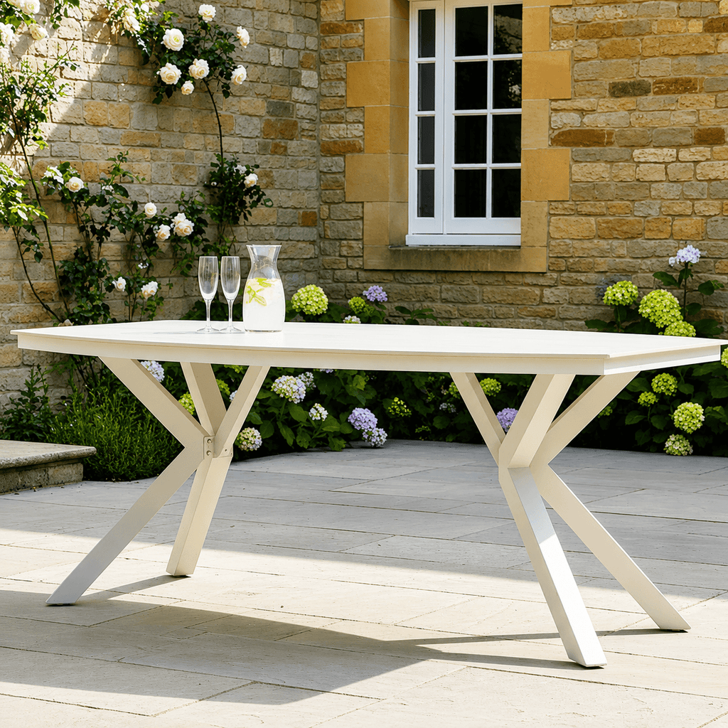 Larca 6 Chair Wingback Dining Set