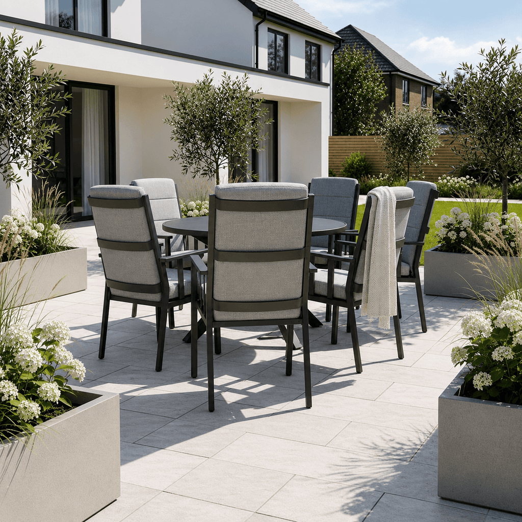 Nevanga Hazel 6 Chair Dining Set