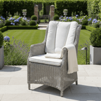 Alivar Liquorice/ecru 6 Chair Wingback Dining Set