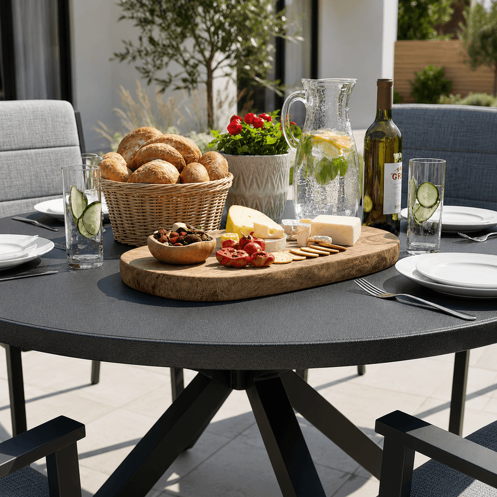 Nevanga Hazel 6 Chair Dining Set