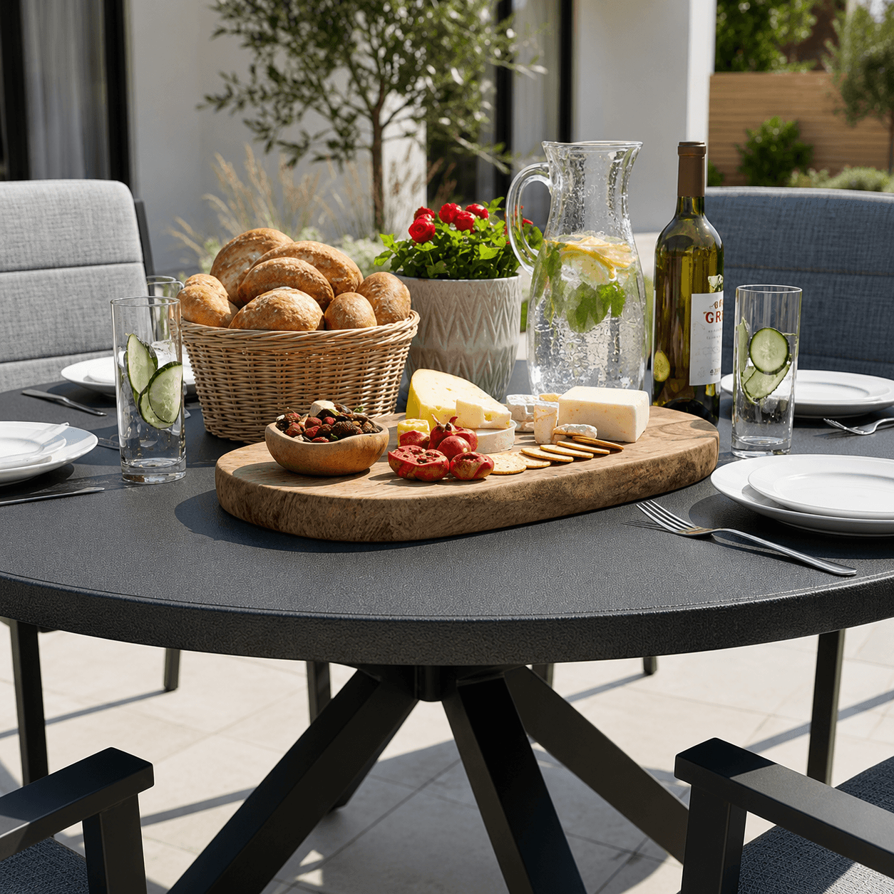 Nevanga Hazel 6 Chair Dining Set
