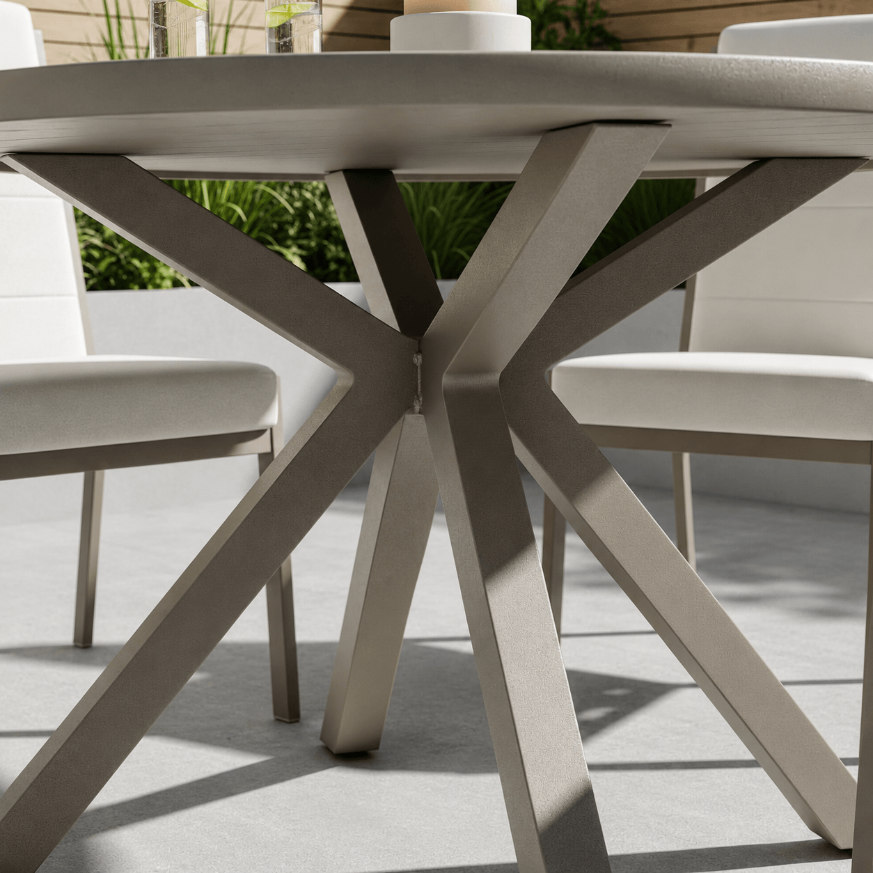 Nevanga Hazel 4 Chair Dining Set