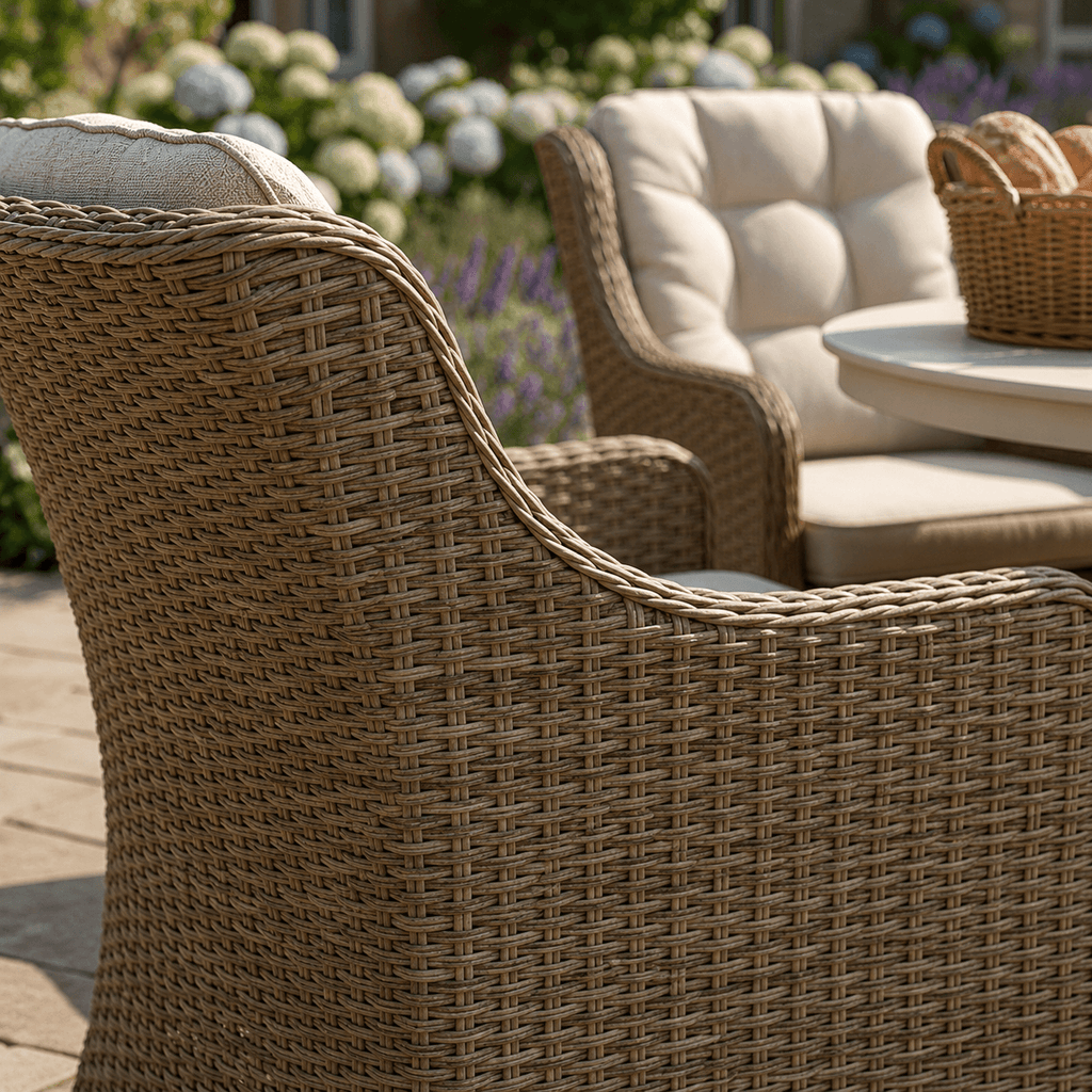 Trueas 4 Chair Wingback Dining Set