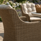 Trueas 4 Chair Wingback Dining Set