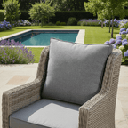Trueas 2-Seater Wingback Sofa Set, 2 Wingback Armchairs & Coffee Table