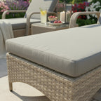 Palermo Sunlounger Set with Side Table
