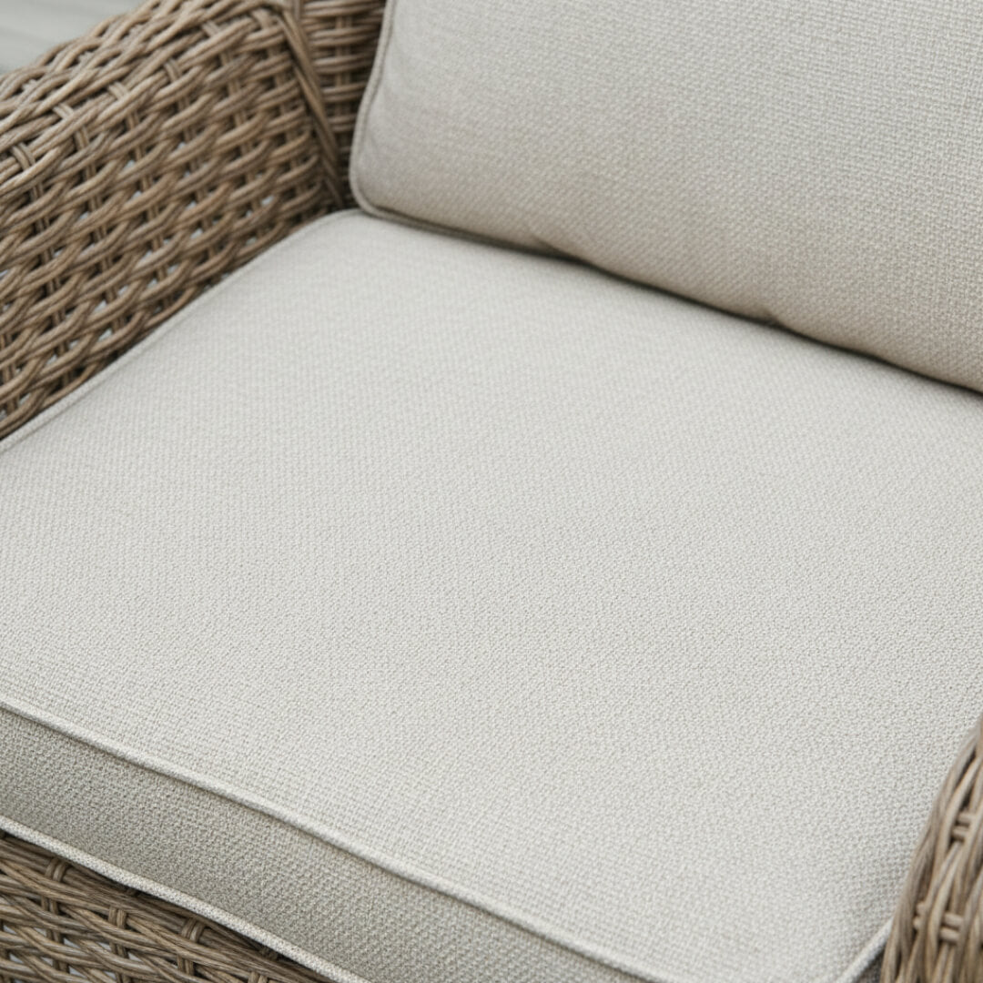 Larca 6 Chair Reclining Wingback Dining Set