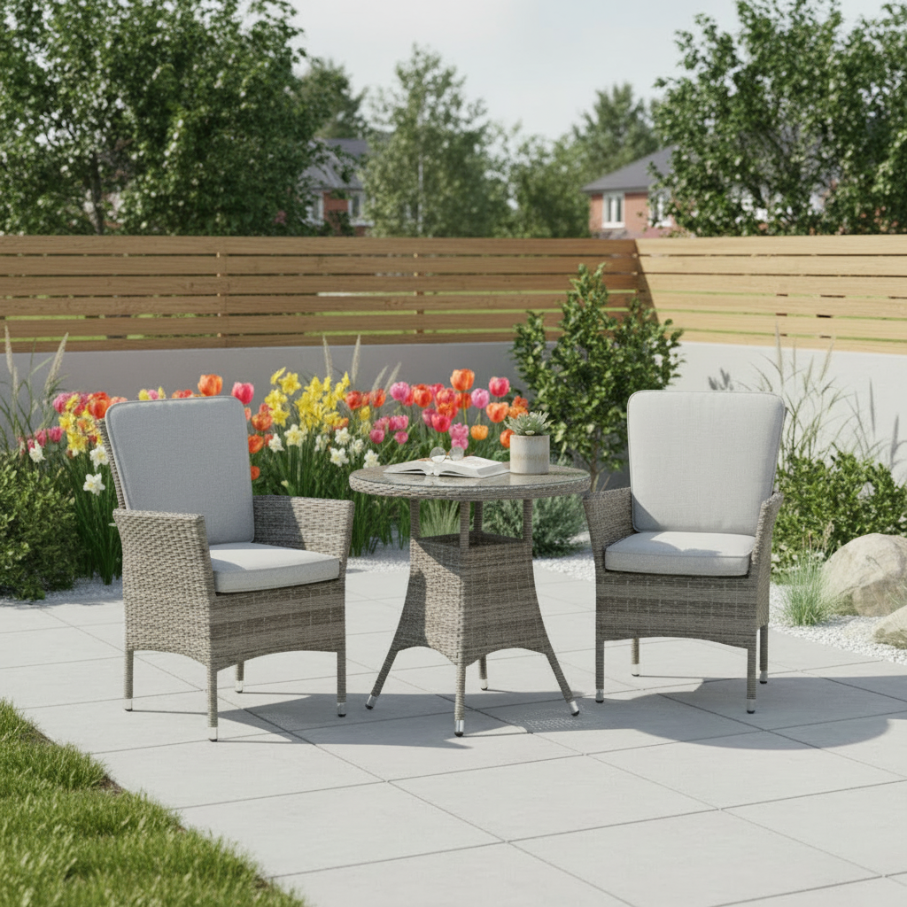 Palermo 2 Seat Bistro Set with Table