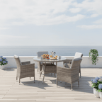 Palermo 4 Chair Dining Set