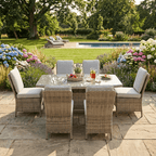 Mexico Armless 6 Chair Dining Set