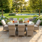 Mexico Driftwood 8 Chair Dining Set