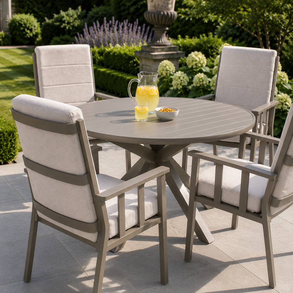 Nevanga Hazel 4 Chair Dining Set