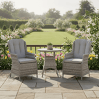 Christo 2 Seat Wingback Bistro Set with Table
