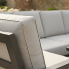 Longton L Corner Sofa Set with 2 Stools & Height Adjustable Table