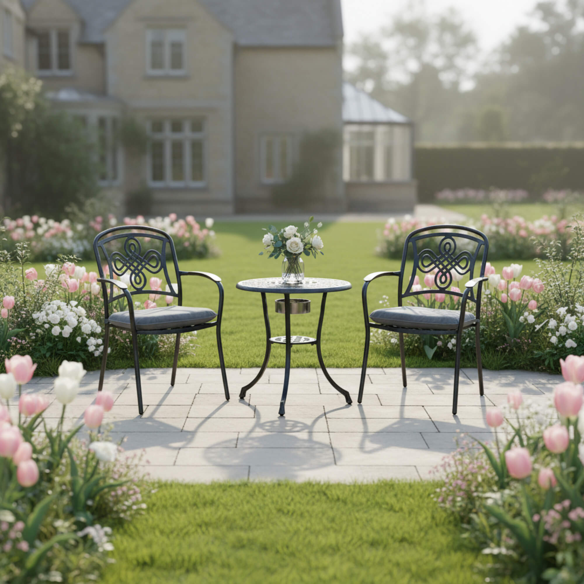 Brinkton 2 Seat Bistro Set with Table