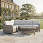 Savana L Corner Sofa Set with Coffee Table