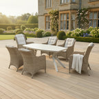 Larca 6 Chair Dining Set