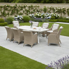 Larca 8 Chair Dining Set