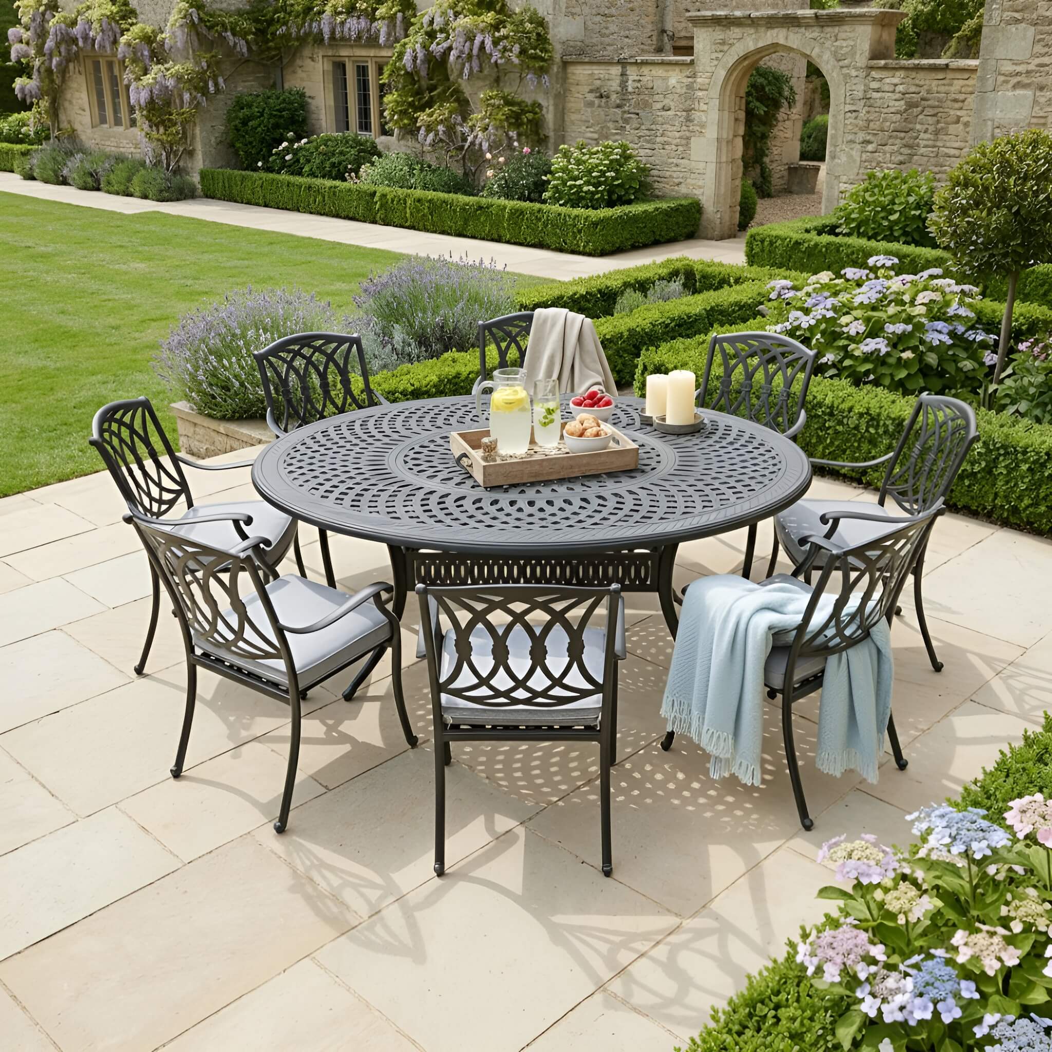 Charlton 8 Chair Dining Set