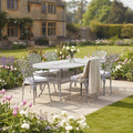 Ashton Light Grey 6 Chair Dining Set
