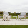 Oakfield 2 Chair Lounge Bistro Set with Side Table