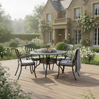 Charlton Driftwood 4 Chair Dining Set