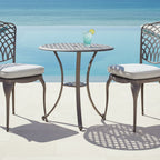 Ashton Armless 2 Seat Bistro Set with Table