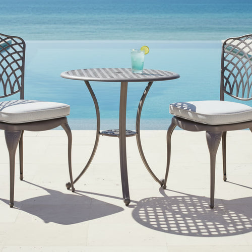 Ashton Armless 2 Seat Bistro Set with Table