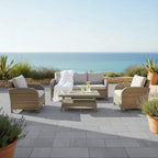 Savana 3-Seater Sofa Set with 2 Armchairs & Coffee Table
