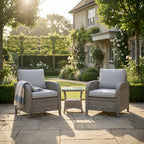 Savana 2 Chair Lounge Bistro Set with Side Table