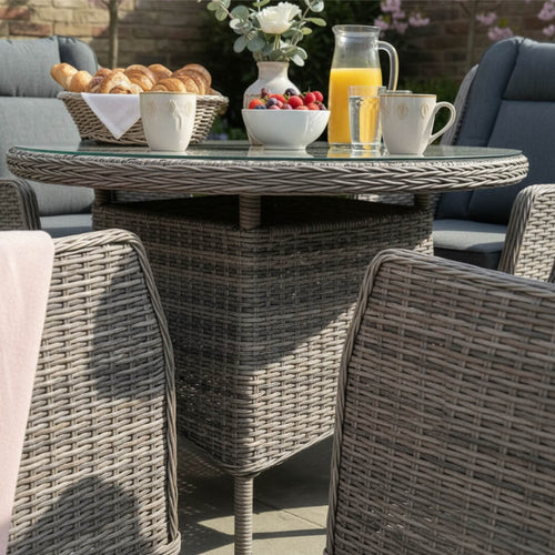 Trueas 4 Chair Wingback Dining Set