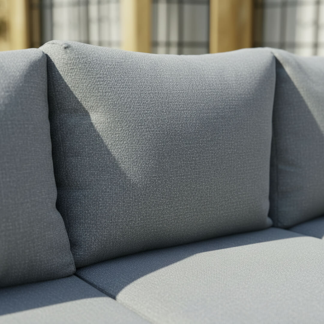 Andalma Square Corner Sofa Set with Coffee Table