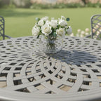 Ashton Light Grey 4 Chair Dining Set