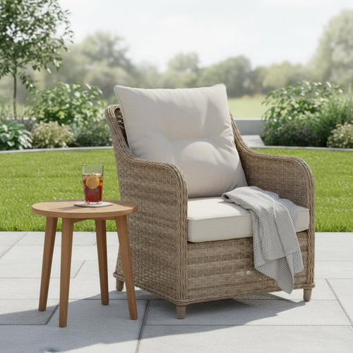 Varoon 2-Seater Sofa Set with 2 Armchairs & Coffee Table