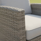 Balancia 2 Chair Lounge Bistro Set with Side Table
