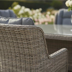 Trueas 8 Chair Wingback Dining Set
