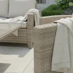 Balancia 3-Seater Sofa Set with 2 Armchairs & Height Adjustable Table