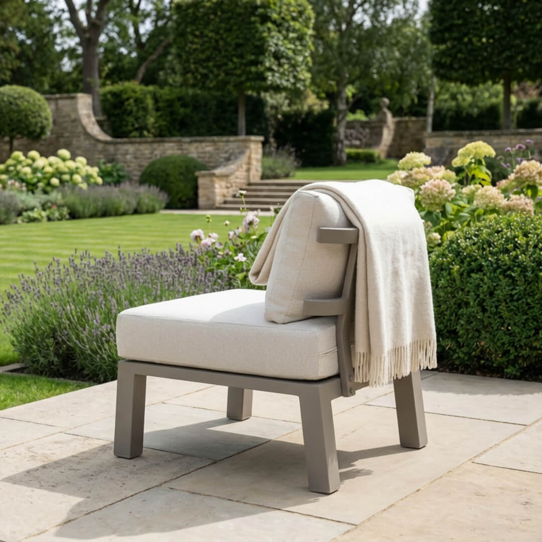 Langous Deluxe Stool with Back & Cushion