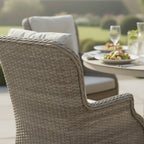 Varoon 4 Chair Wingback Dining Set