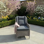 Trueas 4 Chair Wingback Dining Set