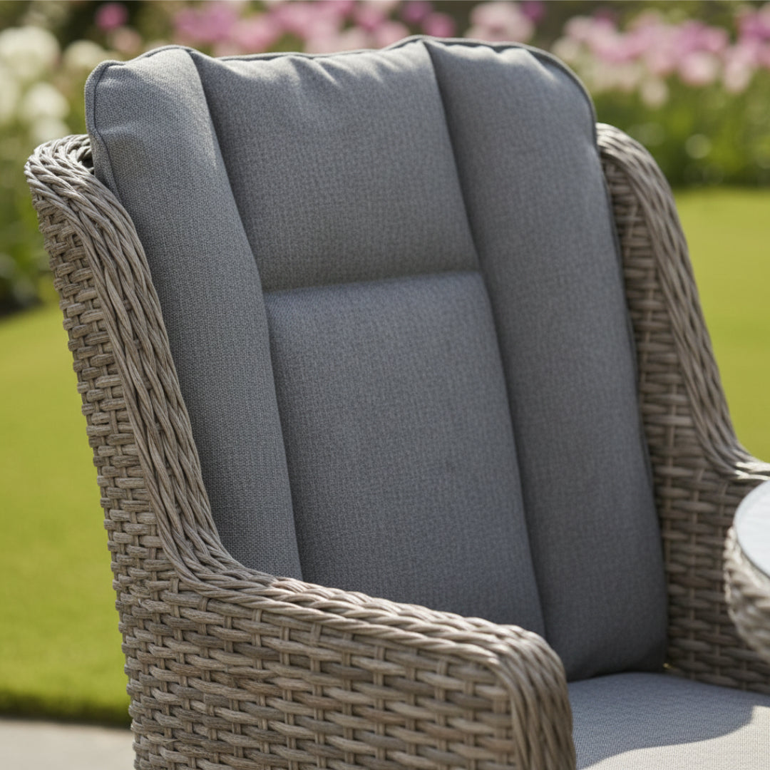 Trueas 6 Chair Wingback Dining Set