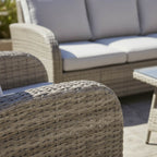 Savana 3-Seater Sofa Set with 2 Armchairs & Coffee Table